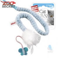 GiGwi Дразнилка для кошек с перьями арт.75112 от интернет-зоомагазина Zoo-Secret