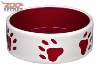 Изображение TRIXIE Миска для собак с рисунком Лапки от интернет-зоомагазина Zoo-Secret TRIXIE Миска для собак с рисунком Лапки от интернет-зоомагазина Zoo-Secret