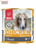 Blitz Classic Chicken with rice Курица с рисом от интернет-зоомагазина Zoo-Secret