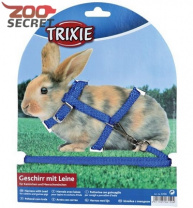 TRIXIE Шлейка для кроликов с поводком 8мм.х1,3м. арт.6150 от интернет-зоомагазина Zoo-Secret