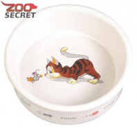 TRIXIE Миска для кошки "Кошка c мышкой" арт.4007 от интернет-зоомагазина Zoo-Secret