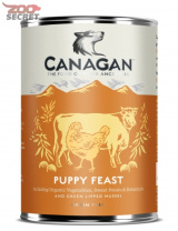 CANAGAN Puppy Feast полнорационный влажный корм для щенков, цыпленок и говядина от интернет-зоомагазина Zoo-Secret