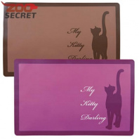 TRIXIE Коврик под миску "My Kitty Darling" арт.24473 от интернет-зоомагазина Zoo-Secret