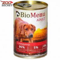 BioMenu DOG ADULT Говядина 95%-МЯСО от интернет-зоомагазина Zoo-Secret