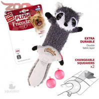 GiGwi Енот с 2-мя пищалками арт.75352 от интернет-зоомагазина Zoo-Secret