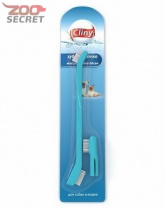 Cliny Зубная щетка + Массажер для десен арт.К103 от интернет-зоомагазина Zoo-Secret