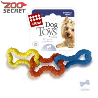 GiGwi 3 резиновых косточки арт.75031 от интернет-зоомагазина Zoo-Secret