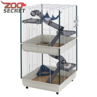 FERPLAST Клетка для хорьков FURET TOWER 2-х этажная арт.57063414 от интернет-зоомагазина Zoo-Secret
