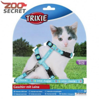 Изображение TRIXIE Шлейка для Котят с поводком, с рисунком 21-33см.х8мм.х1,2м. арт.4181 от интернет-зоомагазина Zoo-Secret TRIXIE Шлейка для Котят с поводком, с рисунком 21-33см.х8мм.х1,2м. арт.4181 от интернет-зоомагазина Zoo-Secret
