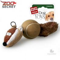 GiGwi Барсук с 2-мя пищалками арт.75075 от интернет-зоомагазина Zoo-Secret