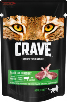 CRAVE для взрослых кошек с ягнёнком от интернет-зоомагазина Zoo-Secret