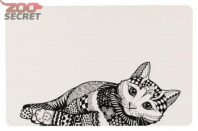 TRIXIE Коврик под миску "Zentangle Place Mat" арт.24788 от интернет-зоомагазина Zoo-Secret