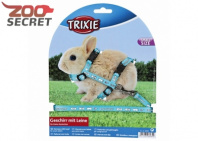 TRIXIE Шлейка для карликовых кроликов с поводком 20-33см./8мм.х1,20м. арт.6265 от интернет-зоомагазина Zoo-Secret