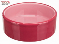 Изображение TRIXIE Миска керамическая, розовая от интернет-зоомагазина Zoo-Secret TRIXIE Миска керамическая, розовая от интернет-зоомагазина Zoo-Secret
