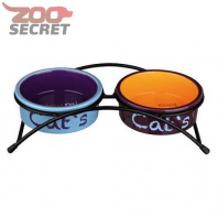TRIXIE Миски для кошек на подставке арт.24791 от интернет-зоомагазина Zoo-Secret