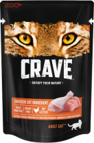CRAVE для взрослых кошек с курицей от интернет-зоомагазина Zoo-Secret