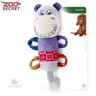 GiGwi Бегемотик с пищалкой арт.75285 от интернет-зоомагазина Zoo-Secret