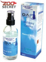 Изображение Адаптил (D.A.P.) Феромон для собак (модулятор поведения), спрей, 60мл. от интернет-зоомагазина Zoo-Secret Адаптил (D.A.P.) Феромон для собак (модулятор поведения), спрей, 60мл. от интернет-зоомагазина Zoo-Secret