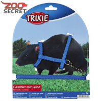 TRIXIE Шлейка для крыс и хорьков с поводков 12-25см./8мм.х1,25м. арт.6262 от интернет-зоомагазина Zoo-Secret