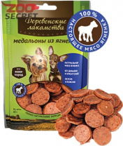 Изображение ДЕРЕВЕНСКИЕ ЛАКОМСТВА для собак мини-пород Медальоны из ягненка, 60гр. арт.79711519 от интернет-зоомагазина Zoo-Secret ДЕРЕВЕНСКИЕ ЛАКОМСТВА для собак мини-пород Медальоны из ягненка, 60гр. арт.79711519 от интернет-зоомагазина Zoo-Secret