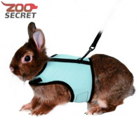 TRIXIE Шлейка-жилетка с поводком для кролика 25-32см.х1,2м. арт.61513 от интернет-зоомагазина Zoo-Secret