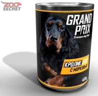 Изображение GRAND PRIX Аппетитные кусочки в соусе, Кролик с морковью от интернет-зоомагазина Zoo-Secret GRAND PRIX Аппетитные кусочки в соусе, Кролик с морковью от интернет-зоомагазина Zoo-Secret