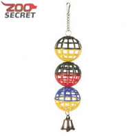 TRIXIE Игрушка для птиц 3 шарика с колокольчиком. арт.5251 от интернет-зоомагазина Zoo-Secret