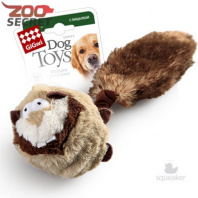 GiGwi Барсук с 2-мя пищалками арт.75106 от интернет-зоомагазина Zoo-Secret