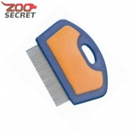 NOBBY Расческа для кошек и собак от насекомых без ручки арт.79490 от интернет-зоомагазина Zoo-Secret