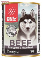 Blitz Sensitive Beef Говядина с индейкой от интернет-зоомагазина Zoo-Secret