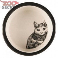 TRIXIE Миска для кошки "Zentangle" арт.25120 от интернет-зоомагазина Zoo-Secret