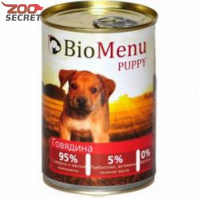 BioMenu PUPPY Говядина 95%-МЯСО от интернет-зоомагазина Zoo-Secret