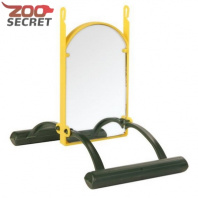 TRIXIE Игрушка для птиц Зеркало квадратное с 2-мя жердочками. арт.5359 от интернет-зоомагазина Zoo-Secret