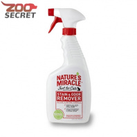 Nature's Miracle Just for Cats Stain & Odor Remover Spray арт.5051486 от интернет-зоомагазина Zoo-Secret