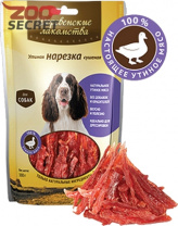 Изображение ДЕРЕВЕНСКИЕ ЛАКОМСТВА для собак Утиная нарезка сушеная, 100гр. арт.79711212 от интернет-зоомагазина Zoo-Secret ДЕРЕВЕНСКИЕ ЛАКОМСТВА для собак Утиная нарезка сушеная, 100гр. арт.79711212 от интернет-зоомагазина Zoo-Secret