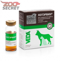 КОТЭРВИН Для профилактики и лечения МКБ (3 флакона по 10мл.) от интернет-зоомагазина Zoo-Secret
