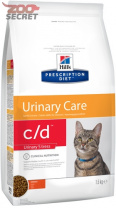 Hill's PD Feline C/D Urinary Stress от интернет-зоомагазина Zoo-Secret