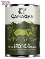 CANAGAN Chicken & Wild Boar Casserole полнорационный влажный корм для собак, тушеная курица и дикий кабан от интернет-зоомагазина Zoo-Secret